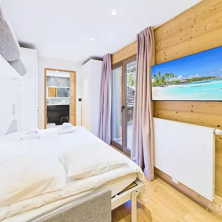 Appartement Luxe 8 Pers, Spa, Parking, Proche Pistes & Commerces Montvalezan
